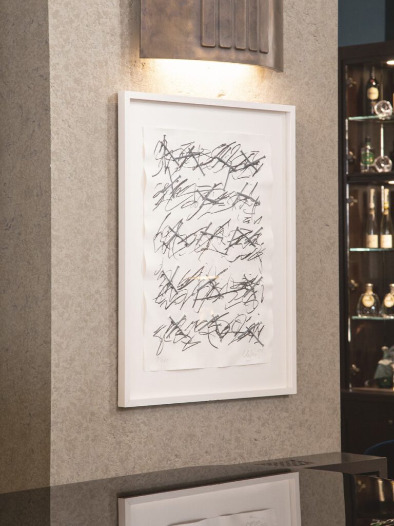 Art at THE WELLEM Hotel Düsseldorf by Günther Uecker