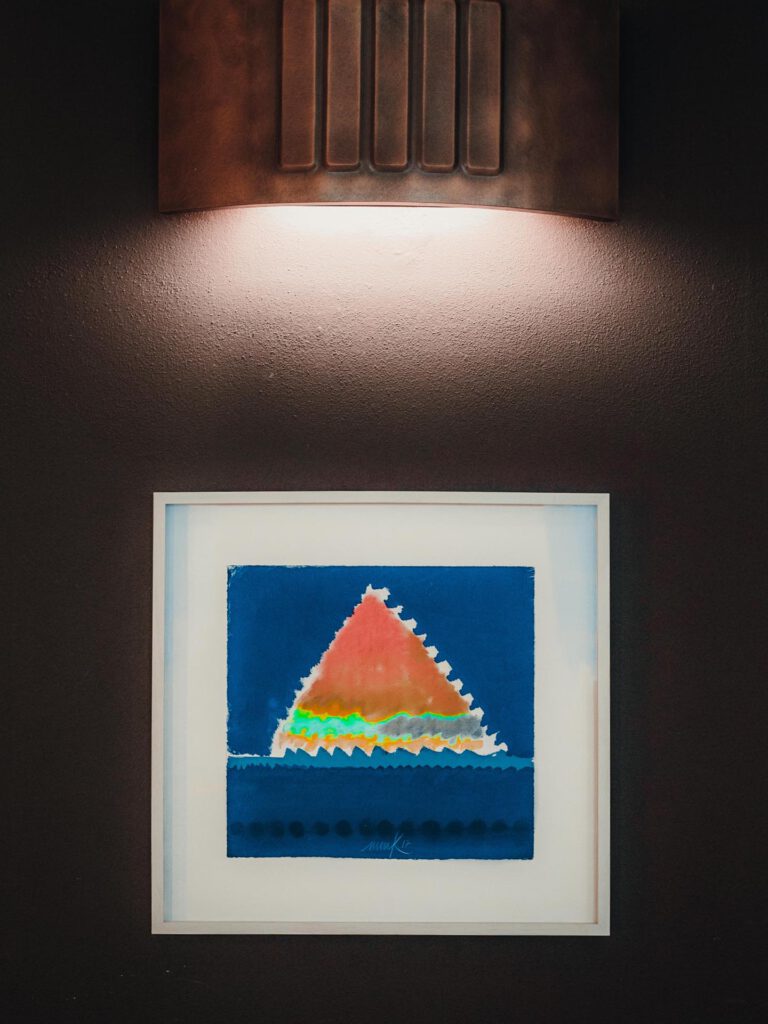 Artwork by Heinz Mack at THE WELLEM Hotel Düsseldorf